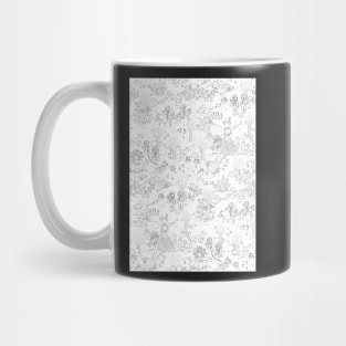 Monster forest white Mug